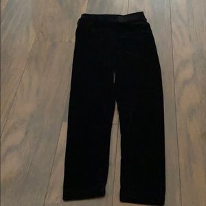 Girls cute velvet leggings by Zara